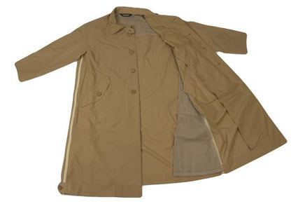 Issey Miyake WIND COAT Side Mesh Panel Stand Coat Size M