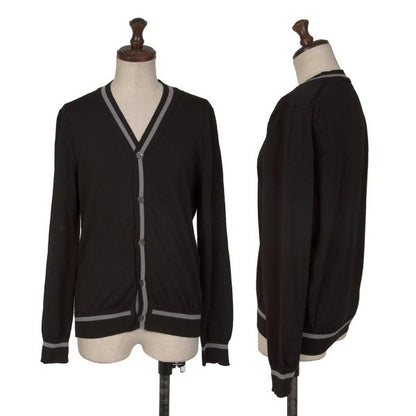 COMME des GARCONS Wool Knit Cardigan Black Size M