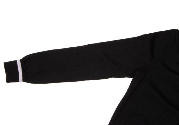 COMME des GARCONS Wool Knit Cardigan Black Size M