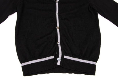 COMME des GARCONS Wool Knit Cardigan Black Size M