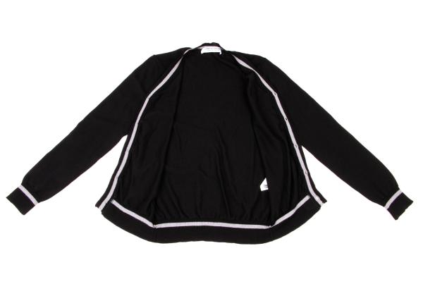 COMME des GARCONS Wool Knit Cardigan Black Size M