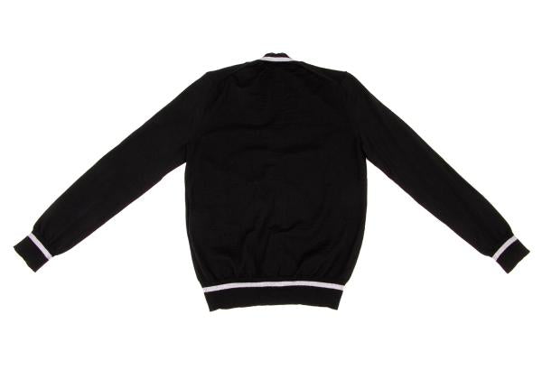 COMME des GARCONS Wool Knit Cardigan Black Size M