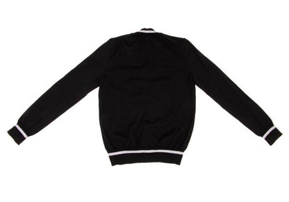 COMME des GARCONS Wool Knit Cardigan Black Size M