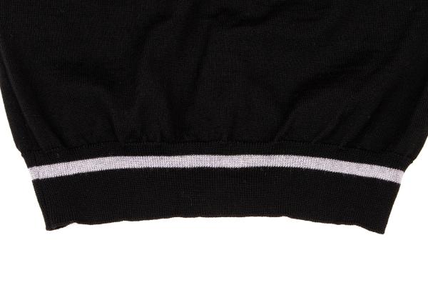 COMME des GARCONS Wool Knit Cardigan Black Size M