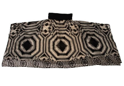 Jean Paul GAULTIER MAILLE FEMME Skirt Black/Beige Size S