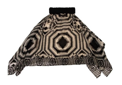 Jean Paul GAULTIER MAILLE FEMME Skirt Black/Beige Size S