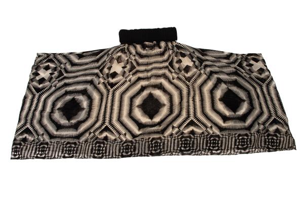 Jean Paul GAULTIER MAILLE FEMME Skirt Black/Beige Size S