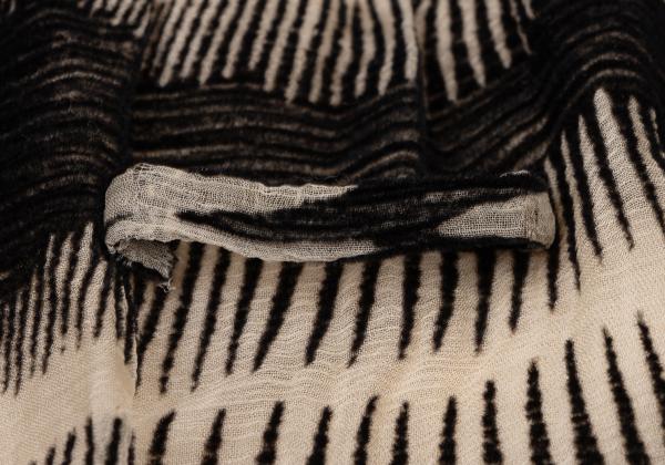 Jean Paul GAULTIER MAILLE FEMME Skirt Black/Beige Size S