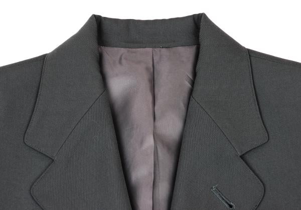 JUNIOR GAULTIER Wool Blend 3-Button Moss Green Jacket Size 40
