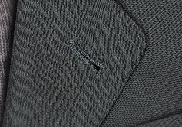 JUNIOR GAULTIER Wool Blend 3-Button Moss Green Jacket Size 40