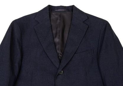 Papas ANJELICO Linen Tailored Blazer Blue Size S