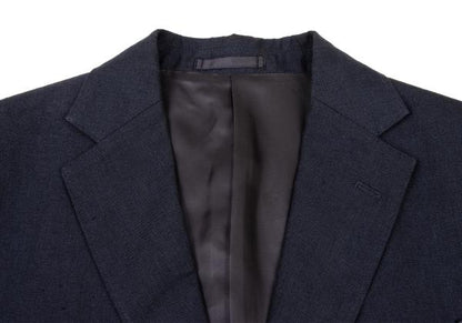 Papas ANJELICO Linen Tailored Blazer Blue Size S