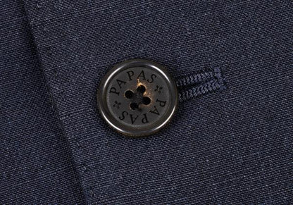 Papas ANJELICO Linen Tailored Blazer Blue Size S
