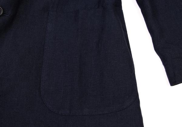 Papas ANJELICO Linen Tailored Blazer Blue Size S
