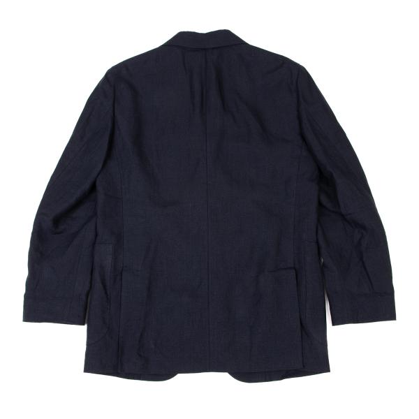 Papas ANJELICO Linen Tailored Blazer Blue Size S