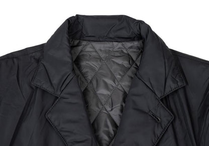 Papas Nylon Quilted Padded Jacket Black Size M