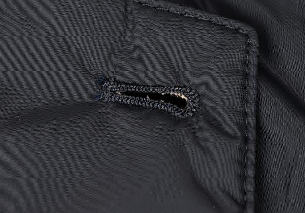 Papas Nylon Quilted Padded Jacket Black Size M