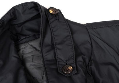 Papas Nylon Quilted Padded Jacket Black Size M