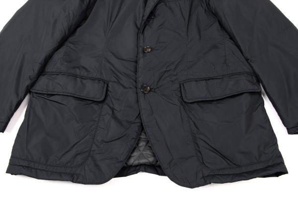 Papas Nylon Quilted Padded Jacket Black Size M