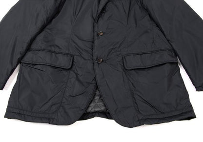 Papas Nylon Quilted Padded Jacket Black Size M