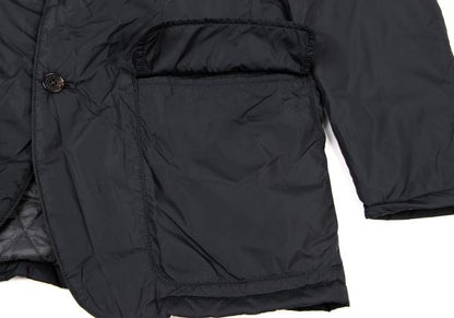 Papas Nylon Quilted Padded Jacket Black Size M