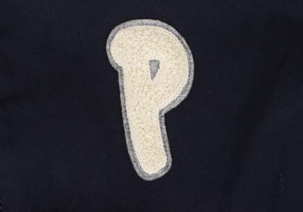 Papas Garment Dyed Cotton P Patch Varsity Jacket Size S