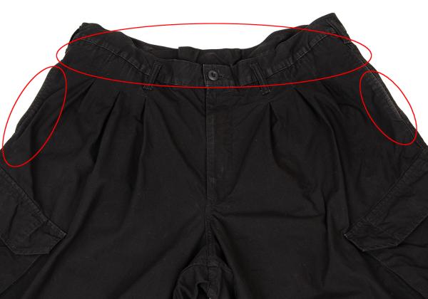 BLACK Scandal Yohji Yamamoto Ripstop Pants Black Size 3