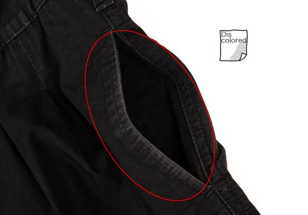 BLACK Scandal Yohji Yamamoto Ripstop Pants Black Size 3