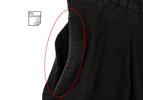 BLACK Scandal Yohji Yamamoto Ripstop Pants Black Size 3