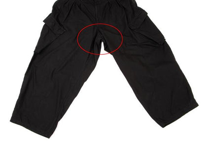 BLACK Scandal Yohji Yamamoto Ripstop Pants Black Size 3