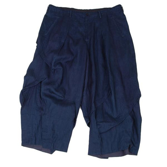 Yohji Yamamoto POUR HOMME 23SS Indigo Pants Blue Size 3