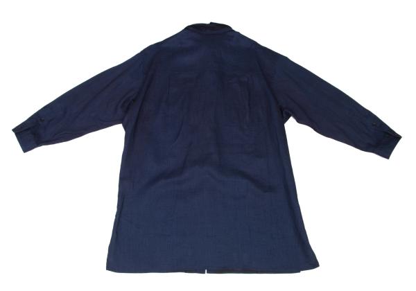 Yohji Yamamoto POUR HOMME 23SS Indigo Shirt Navy Size 3