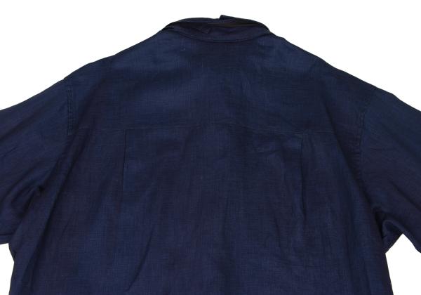 Yohji Yamamoto POUR HOMME 23SS Indigo Shirt Navy Size 3