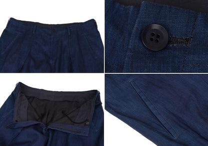 Yohji Yamamoto POUR HOMME 23SS Indigo Shirt Navy Size 3