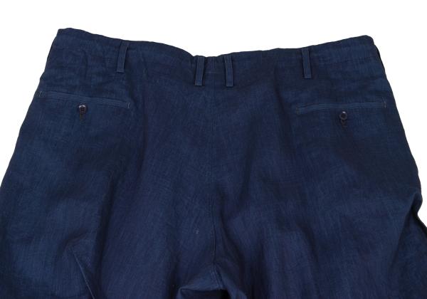 Yohji Yamamoto POUR HOMME 23SS Indigo Shirt Navy Size 3