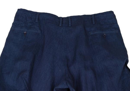 Yohji Yamamoto POUR HOMME 23SS Indigo Shirt Navy Size 3