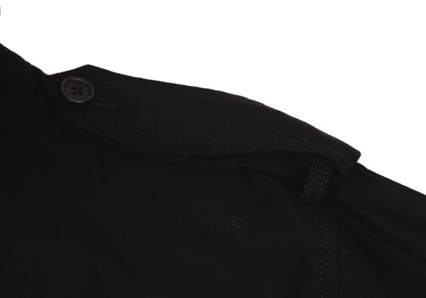 Yohji Yamamoto POUR HOMME 24SS Cotton Coat Black Size 1