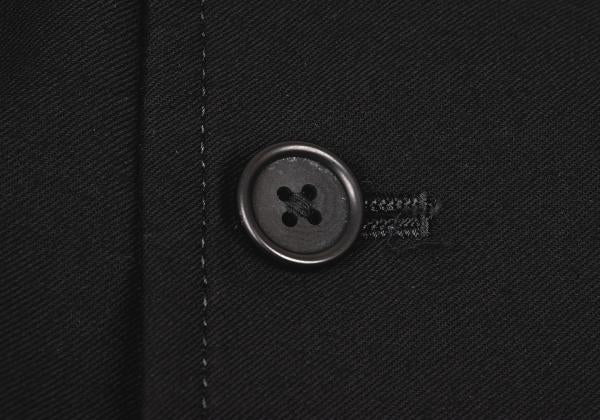 Yohji Yamamoto POUR HOMME 24SS Cotton Coat Black Size 1