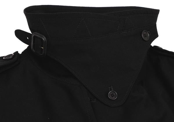 Yohji Yamamoto POUR HOMME 24SS Cotton Coat Black Size 1