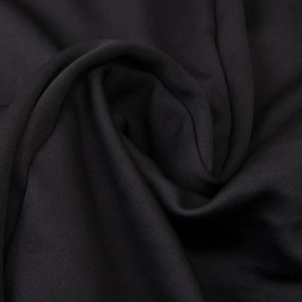 COMME des GARCONS Poly Frill Round Collar Coat Black Size M