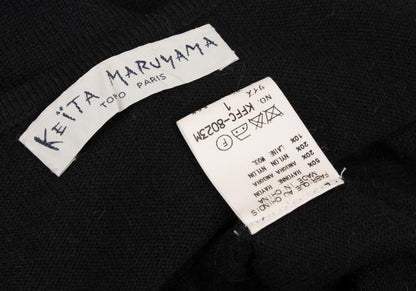 KEITA MARUYAMA Black Rayon Blend Beaded Camisole Size 1