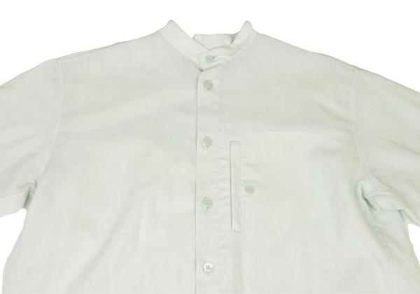 HOMME PLISSE ISSEY MIYAKE 24SS Poly Linen Shirt Mint Size 3
