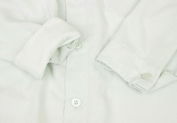 HOMME PLISSE ISSEY MIYAKE 24SS Poly Linen Shirt Mint Size 3
