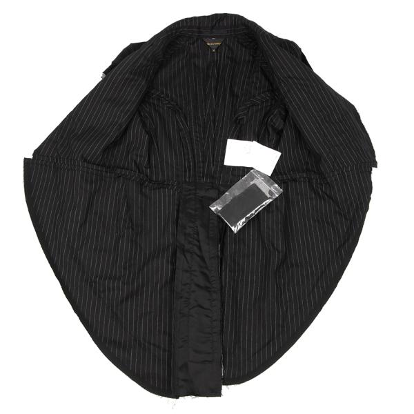 COMME des GARCONS 10SS Mixed Material Jacket Black Size M