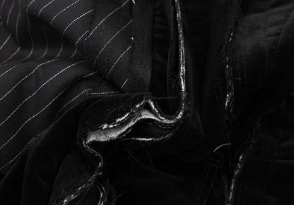 COMME des GARCONS 10SS Mixed Material Jacket Black Size M