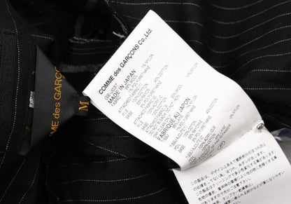 COMME des GARCONS 10SS Mixed Material Jacket Black Size M