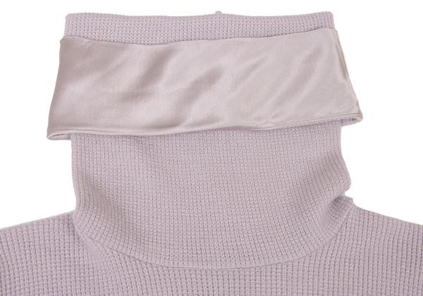 GIORGIO ARMANI Cashmere Turtleneck Sweater Purple Size 38