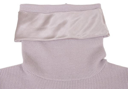 GIORGIO ARMANI Cashmere Turtleneck Sweater Purple Size 38