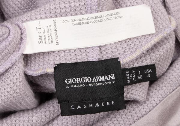 GIORGIO ARMANI Cashmere Turtleneck Sweater Purple Size 38