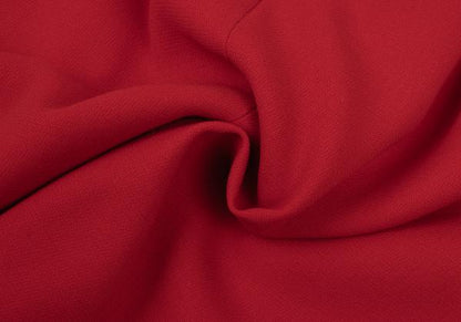 GIANNI VERSACE Red Wool A-Line Mini Skirt Size 40